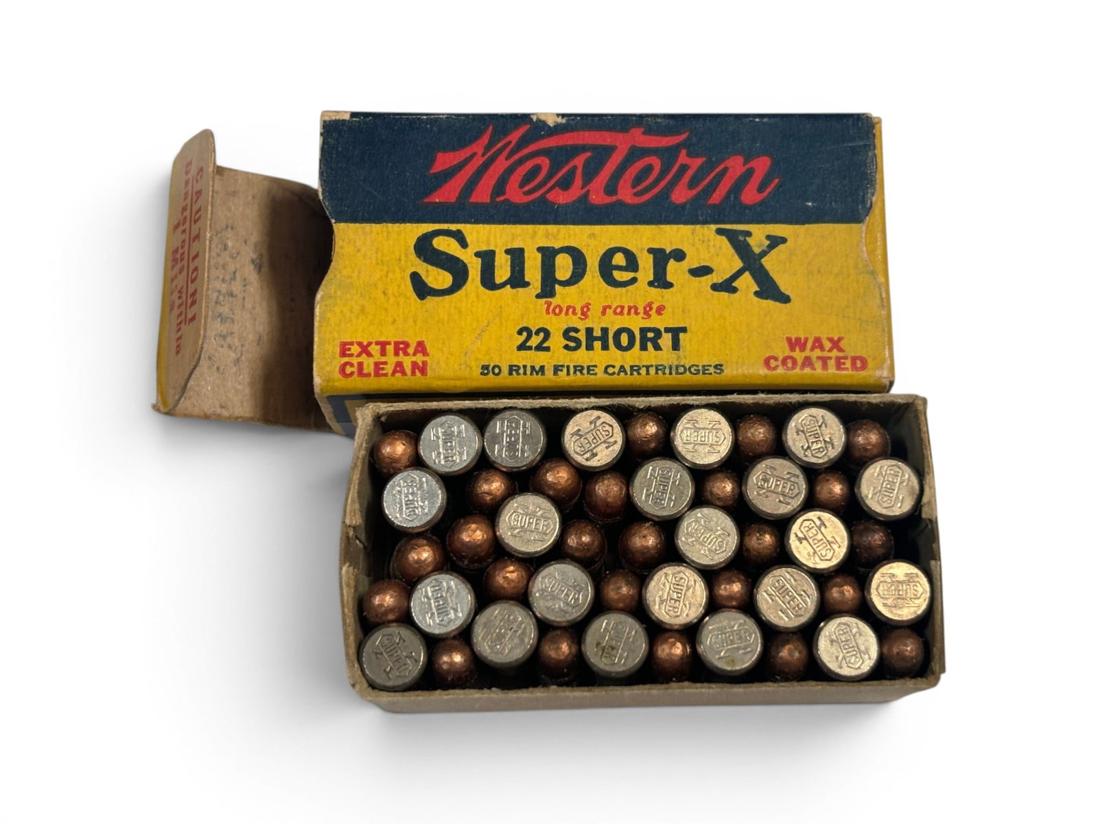NIB Vintage Collectible 100rds. Of .22 SHORT Winchester Ammunition - 2