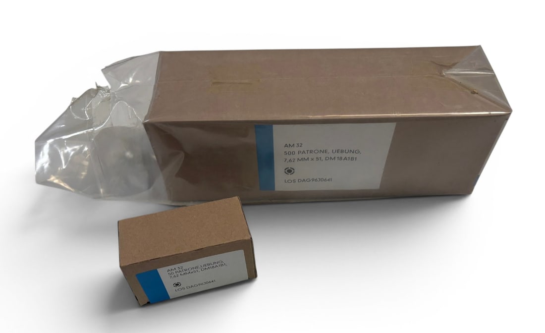 NIB Vintage Collectible 450rds. Of 7.62x51 NATO Training Ammunition: See photos