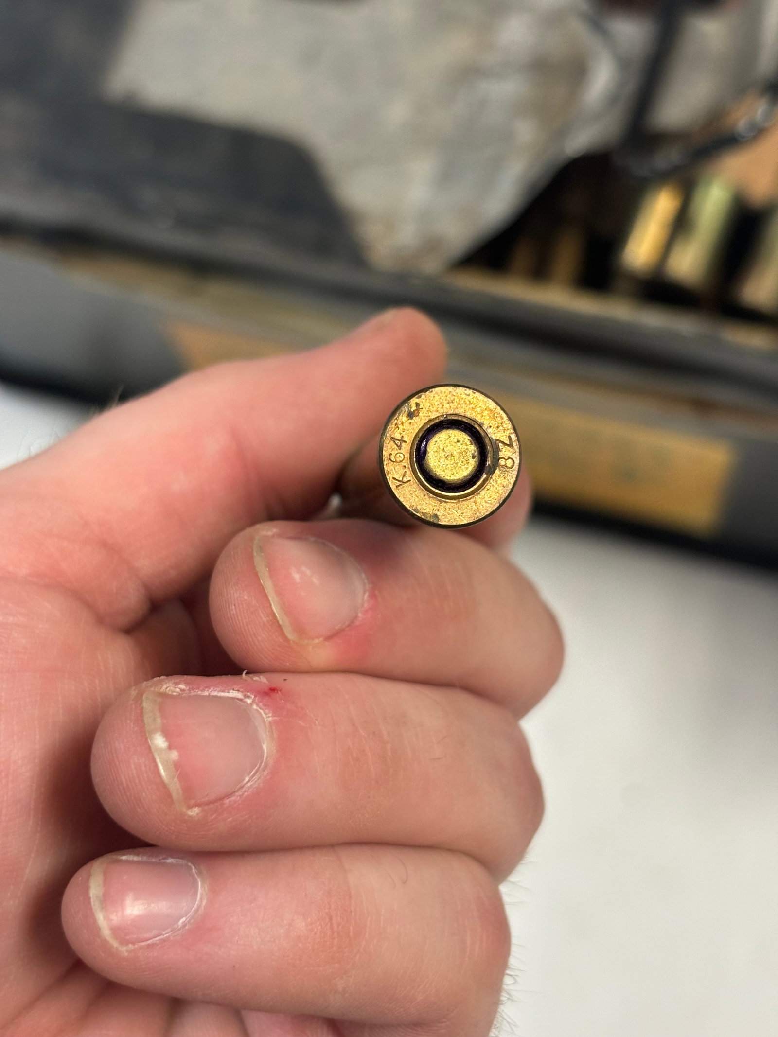 Spam Can of 250rds. Of .303 BRITISH MK 8Z K17 Ammunition in Stripless Belts - 4