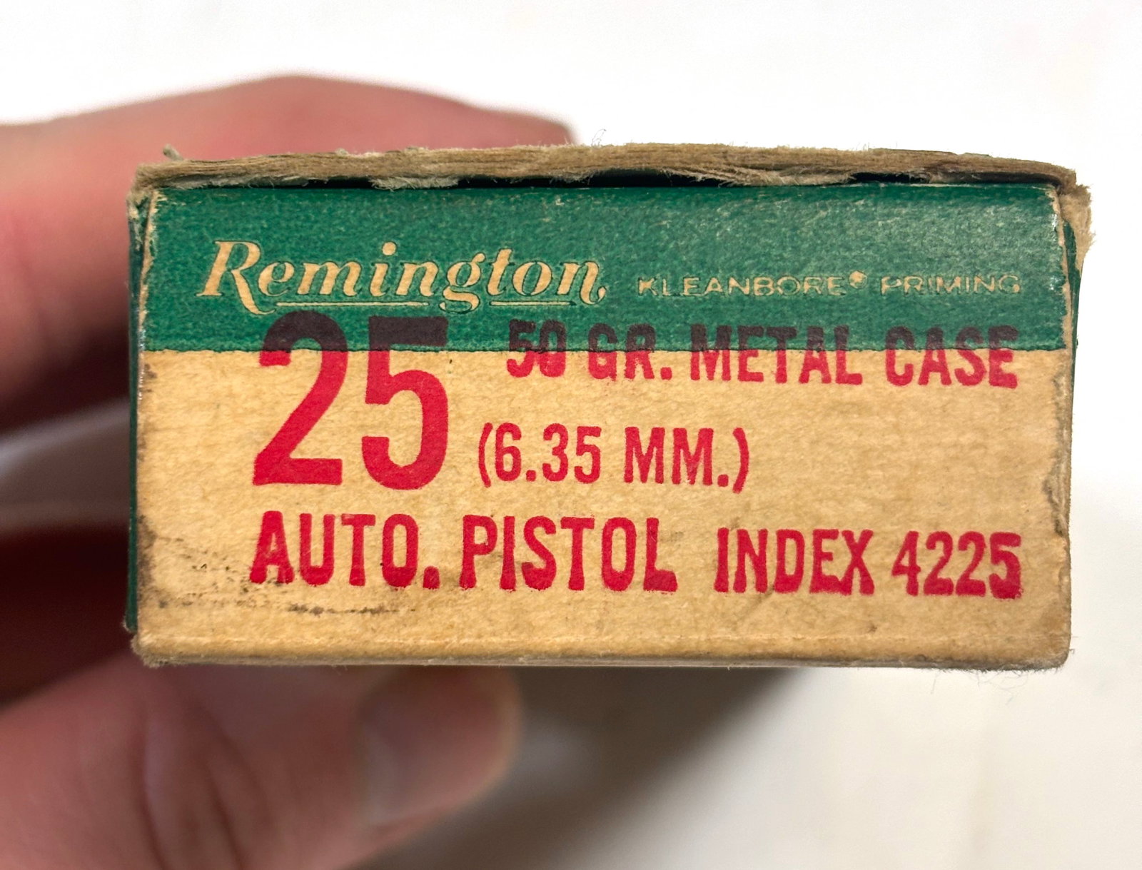 Vintage Collectible 46rds. Of .25 AUTO 50gr. Remington Ammunition - 4