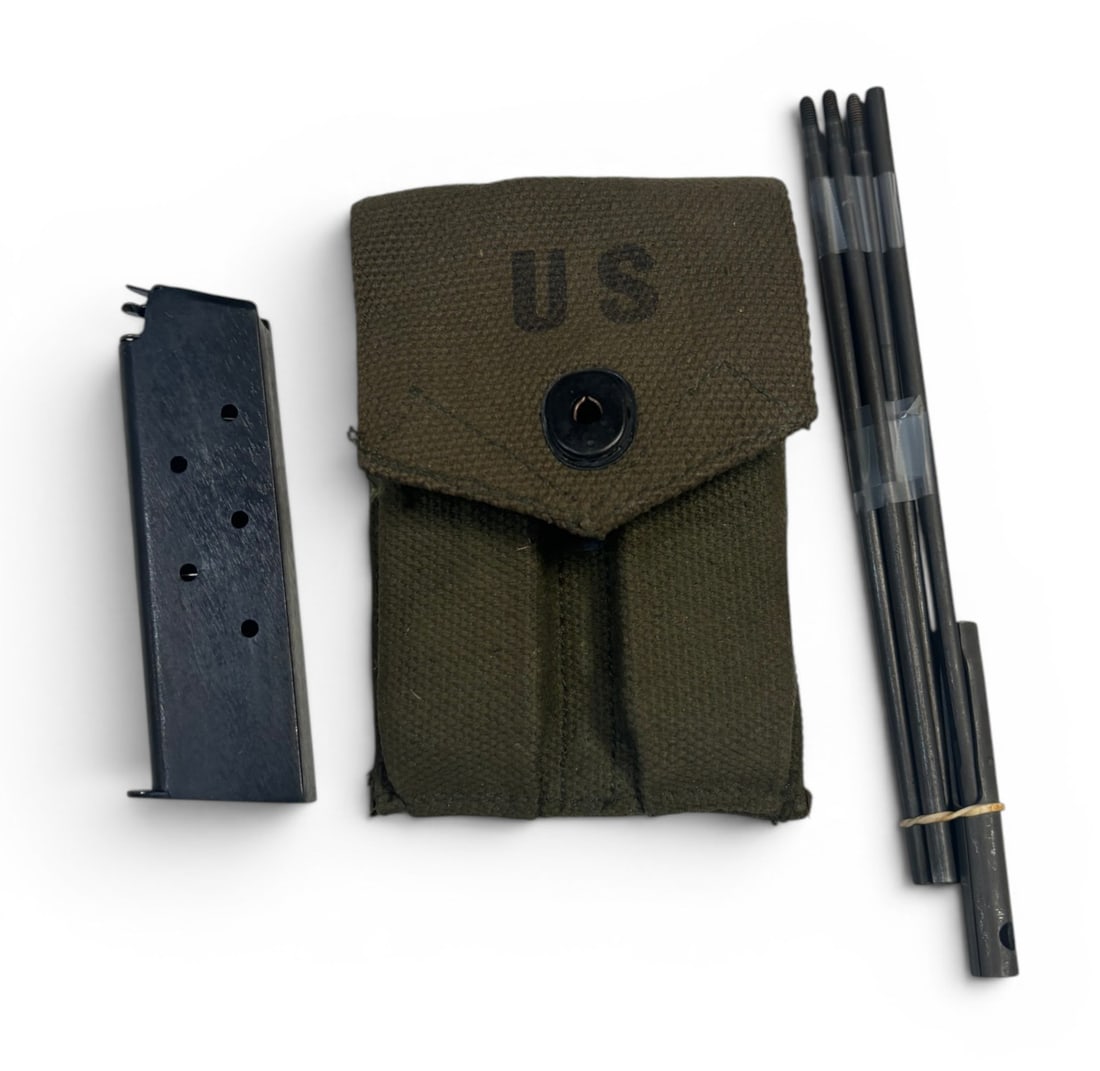 (3) 1911 Magazines with Magazine Pouch and Cleaning Rod - 2