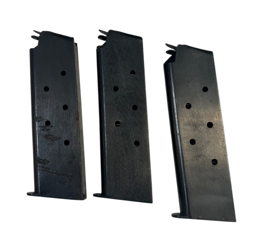 (3) 1911 Magazines with Magazine Pouch and Cleaning Rod - 3