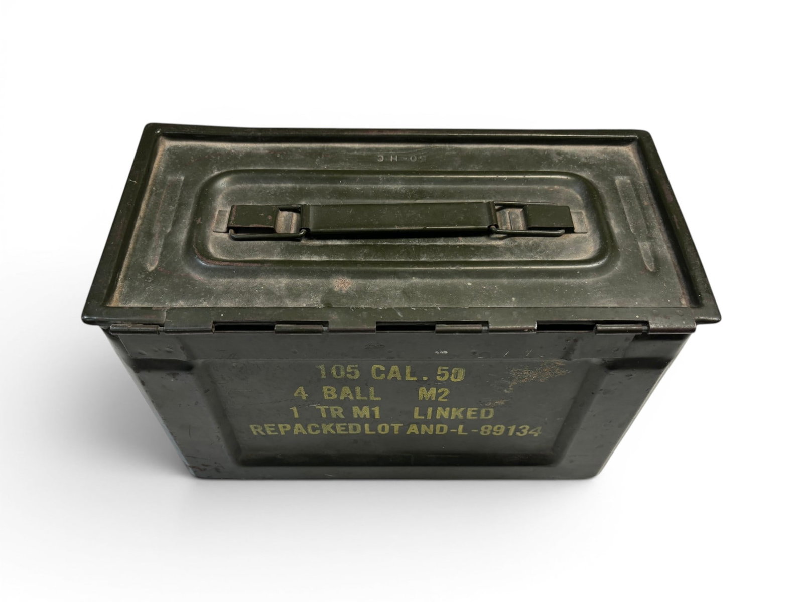 WWII-Era .50 BMG Ammo Can: See photos
