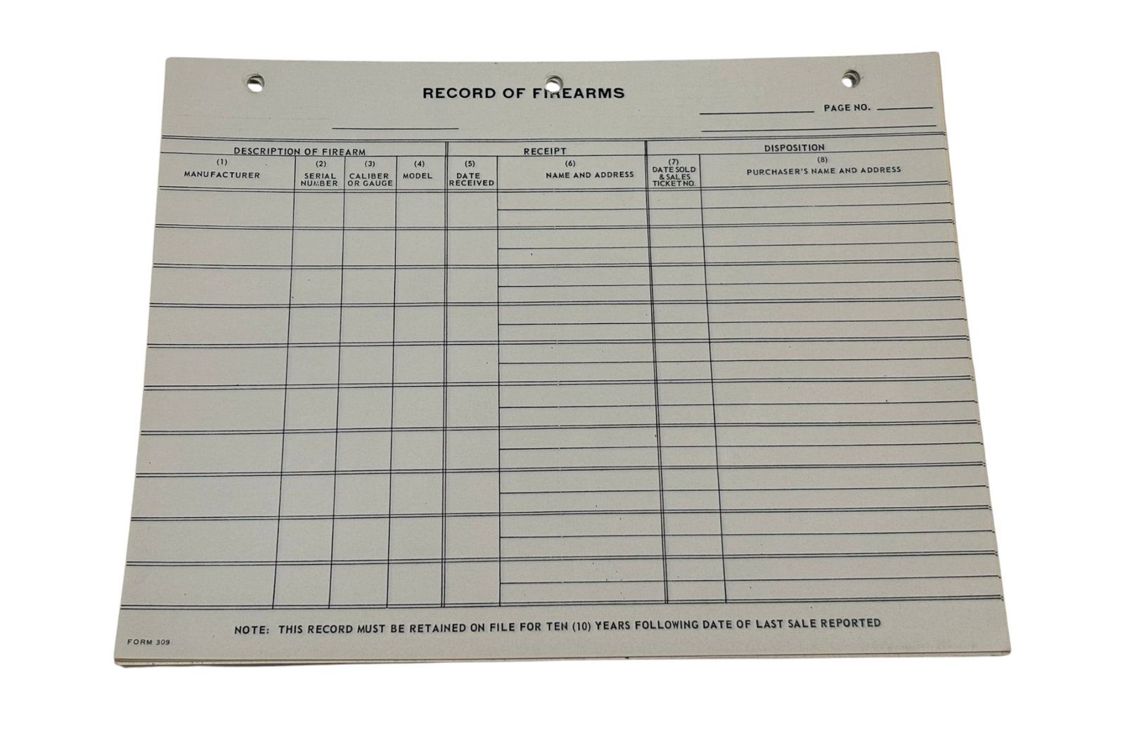 Vintage 1970 Browning Guns Hearts Price List and Record Book - 8