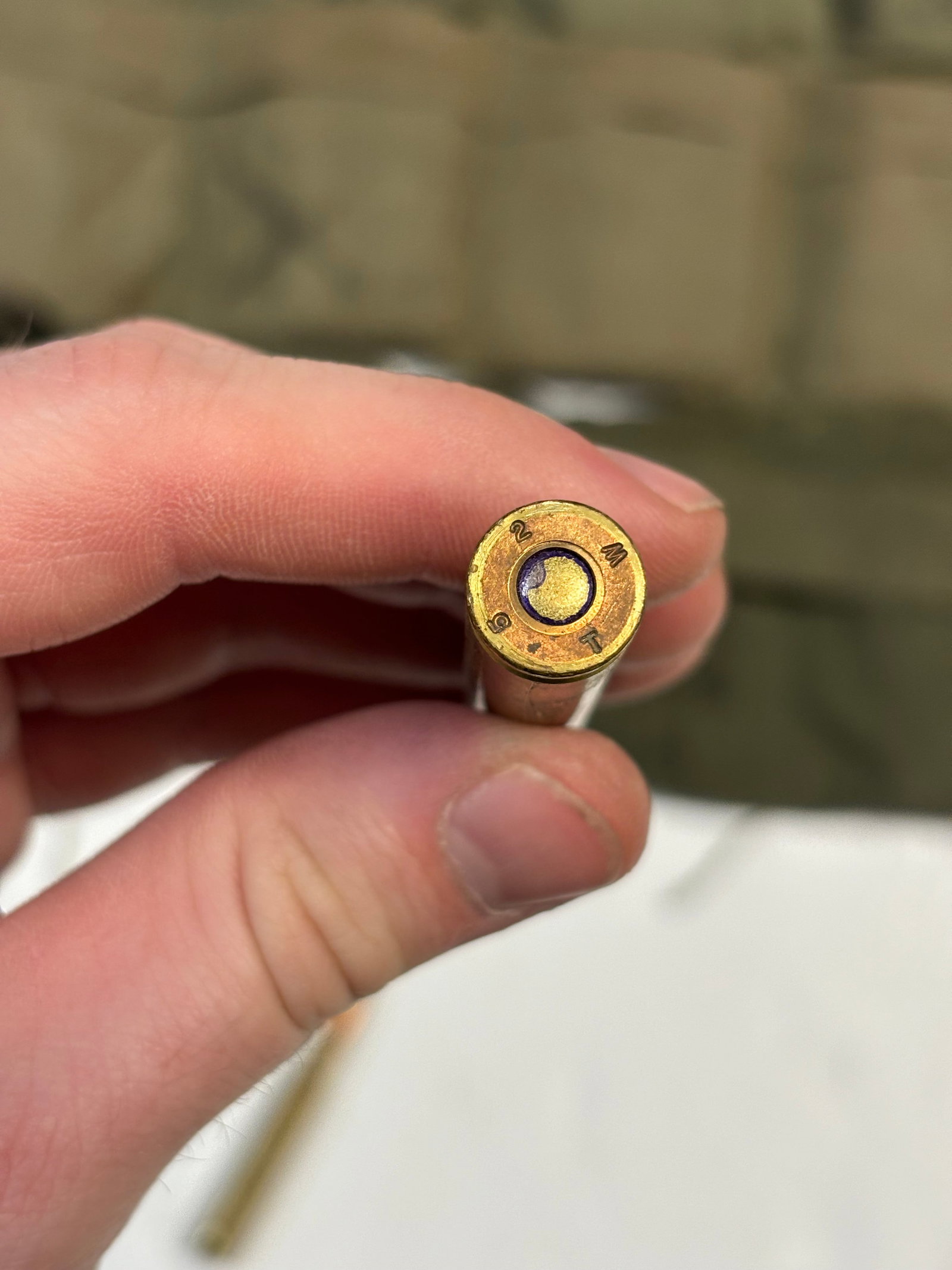 144rds. Of .30-06 Ammunition in Stripper Clips in Bandolier in .50 CAL. Metal Ammo Can - 5