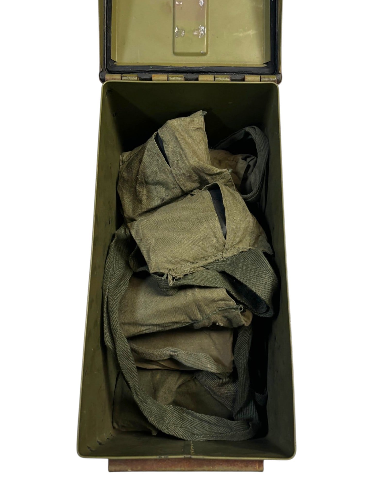 144rds. Of .30-06 Ammunition in Stripper Clips in Bandolier in .50 CAL. Metal Ammo Can - 7