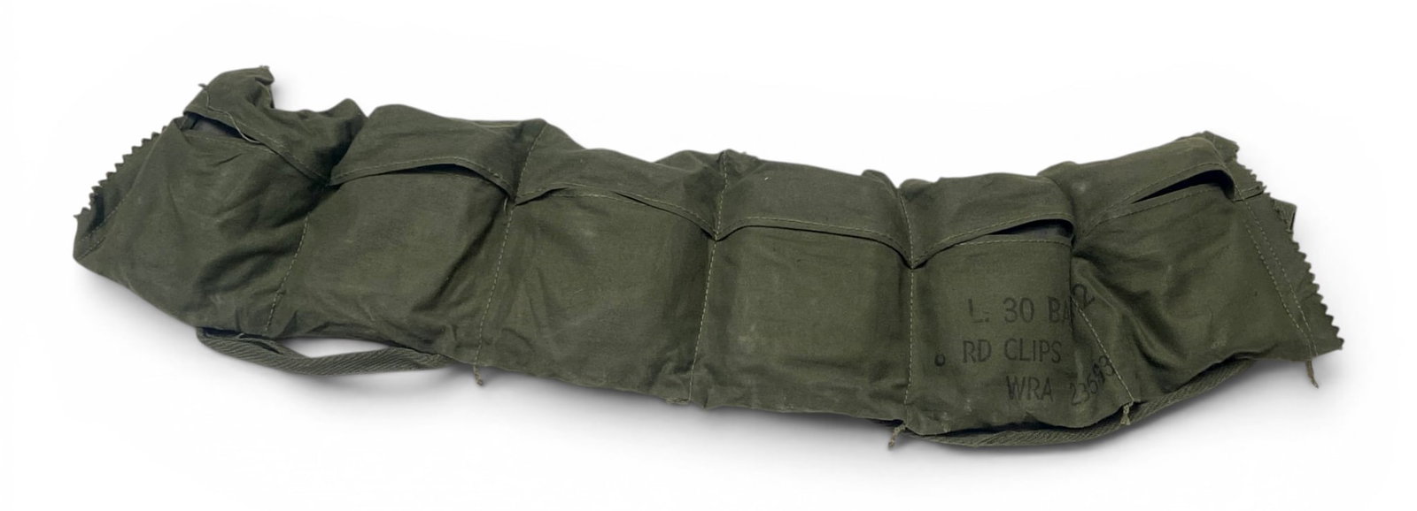 48rds. Of .30-06 Ammunition on Enbloc Clips in Bandolier (1 of 4)