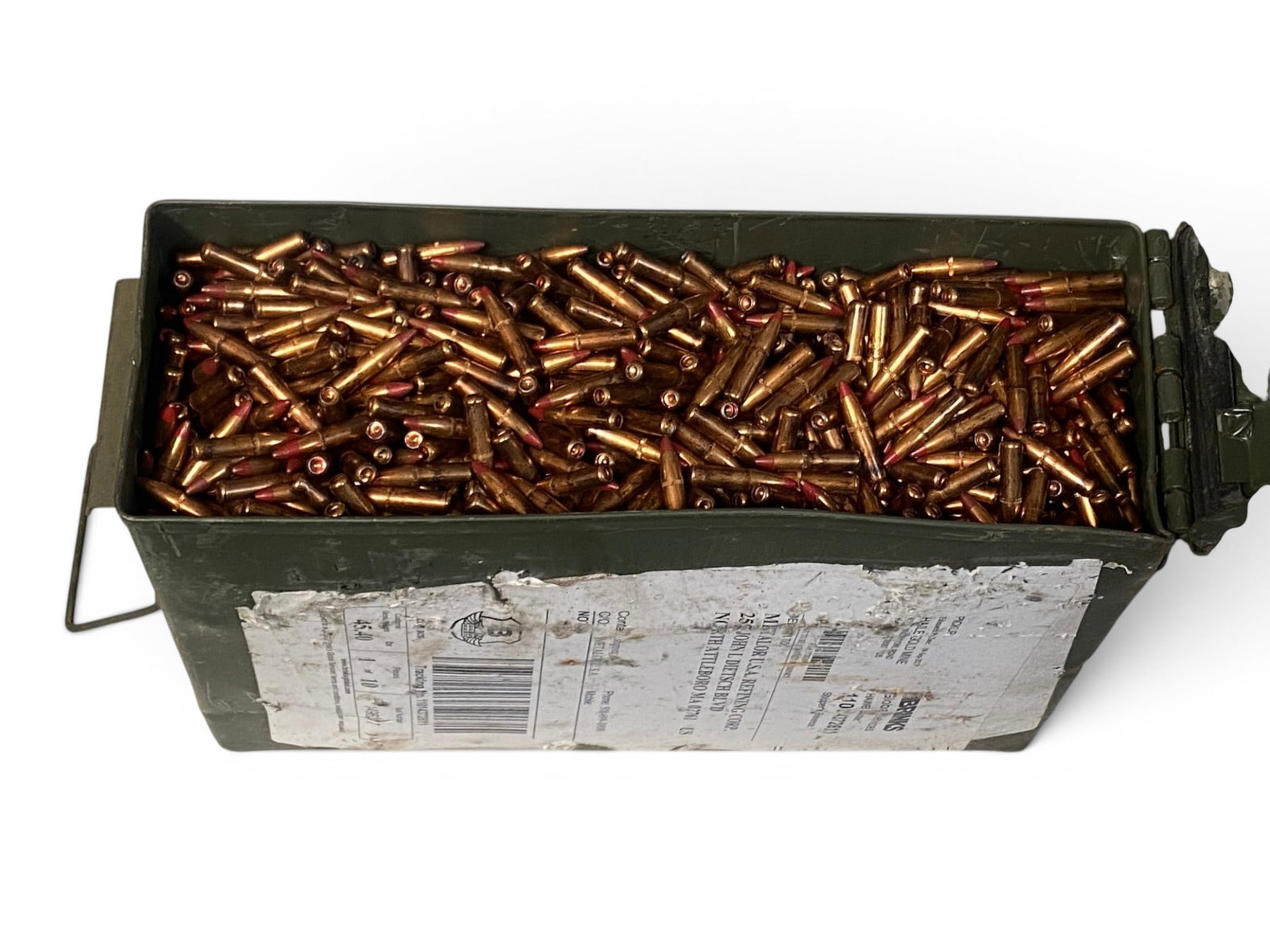 31.5 Lbs. of .223 CAL. Speciality Bullets in Ammo Can (SEE PHOTOS): See photos