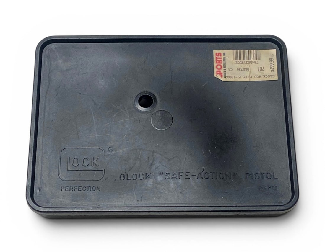 Vintage Glock 19 Tupperware Factory Box: See photos