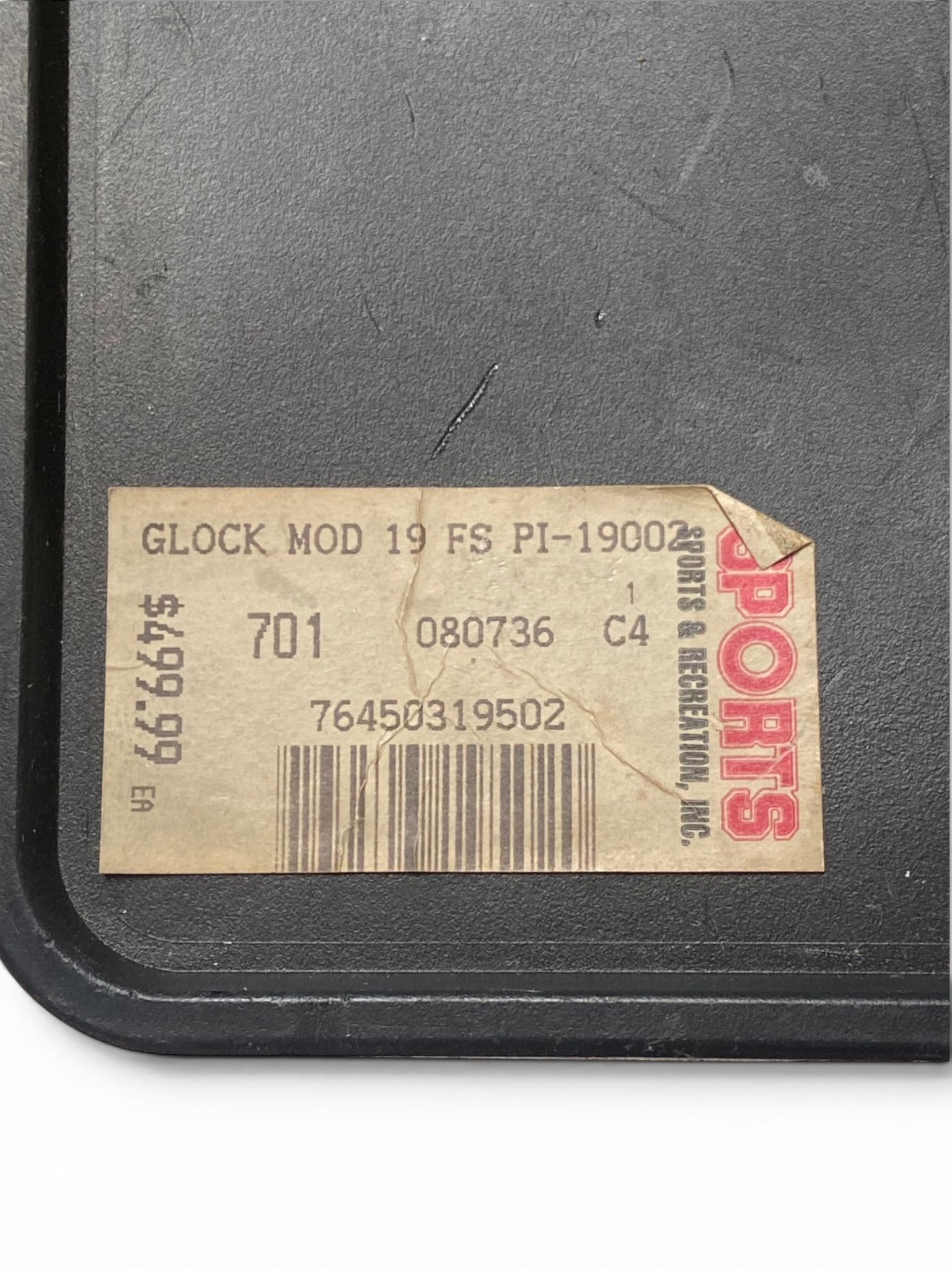 Vintage Glock 19 Tupperware Factory Box - 2