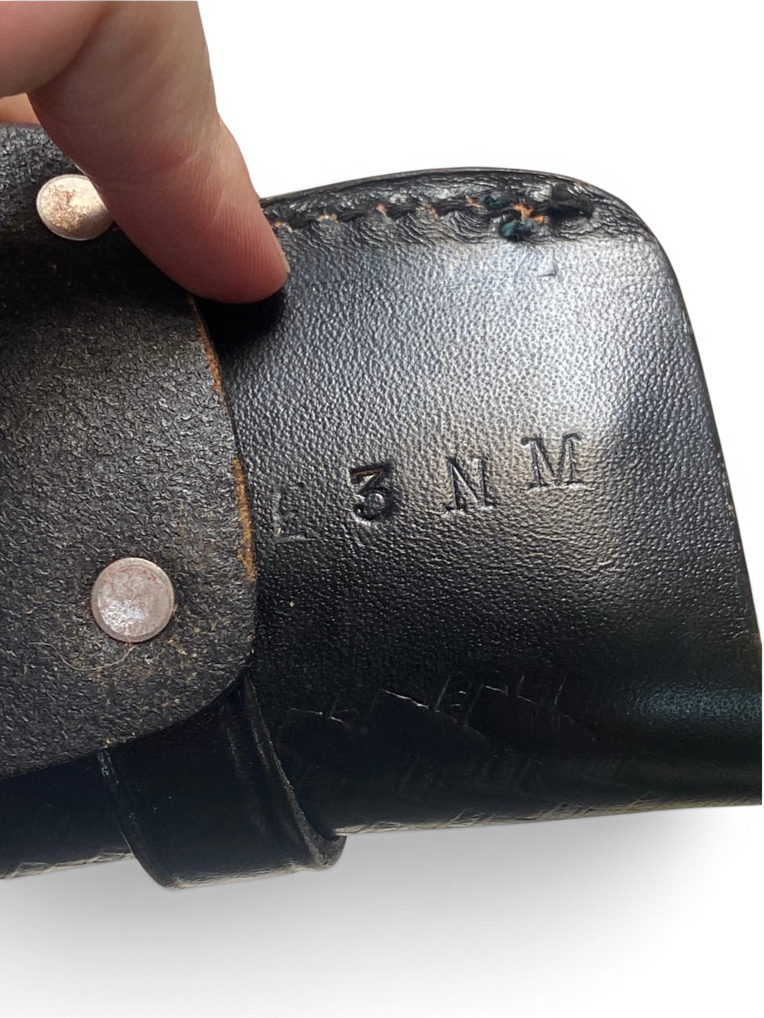 Black Leather Bauer Bros Holster, (3) Gun Locks, and Vintage .45 CAL. Outers Gunslick Revolver Kit - 12