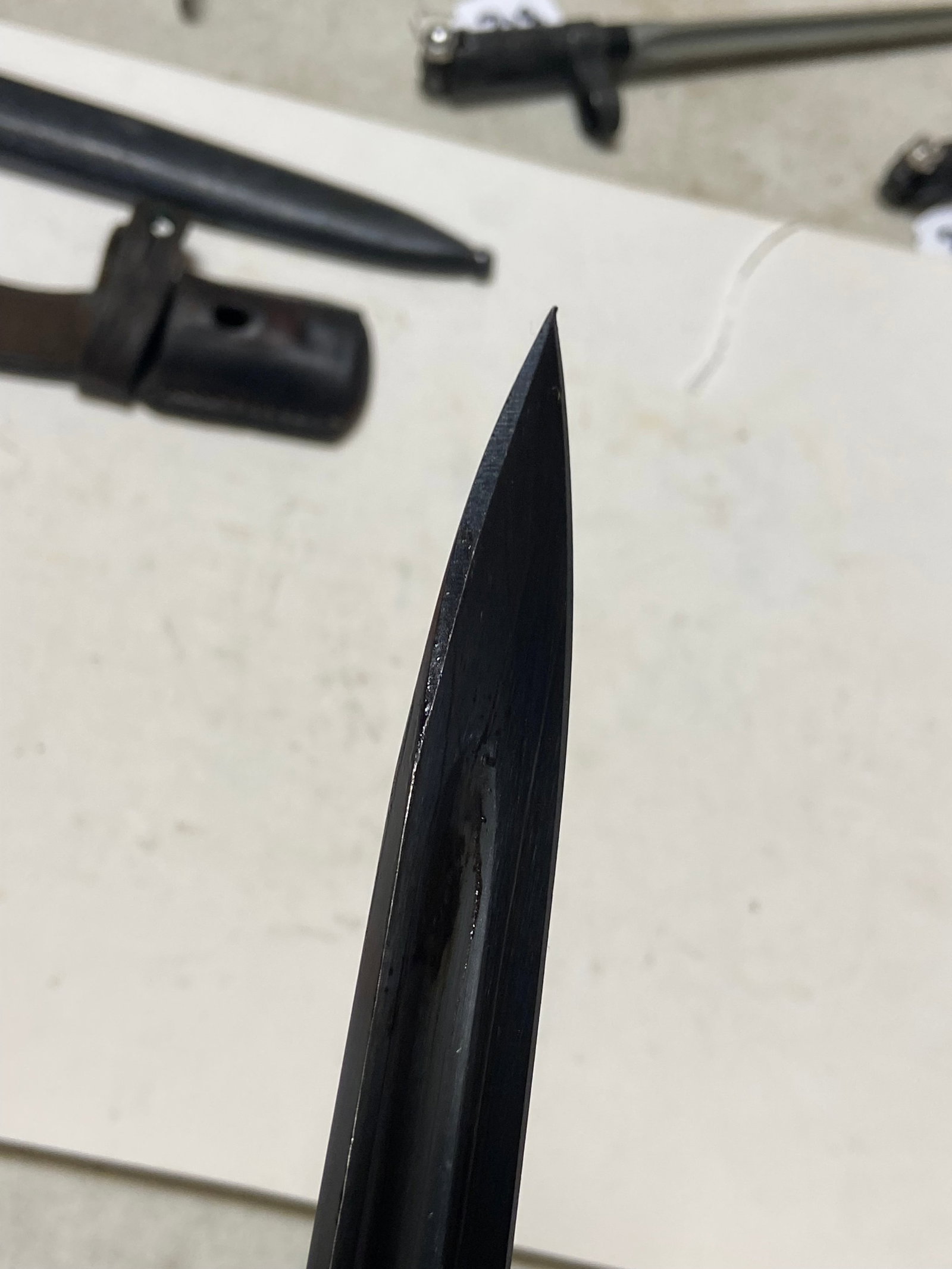 Excellent Mauser M48 Bayonet with Scabbard and Frog - 6