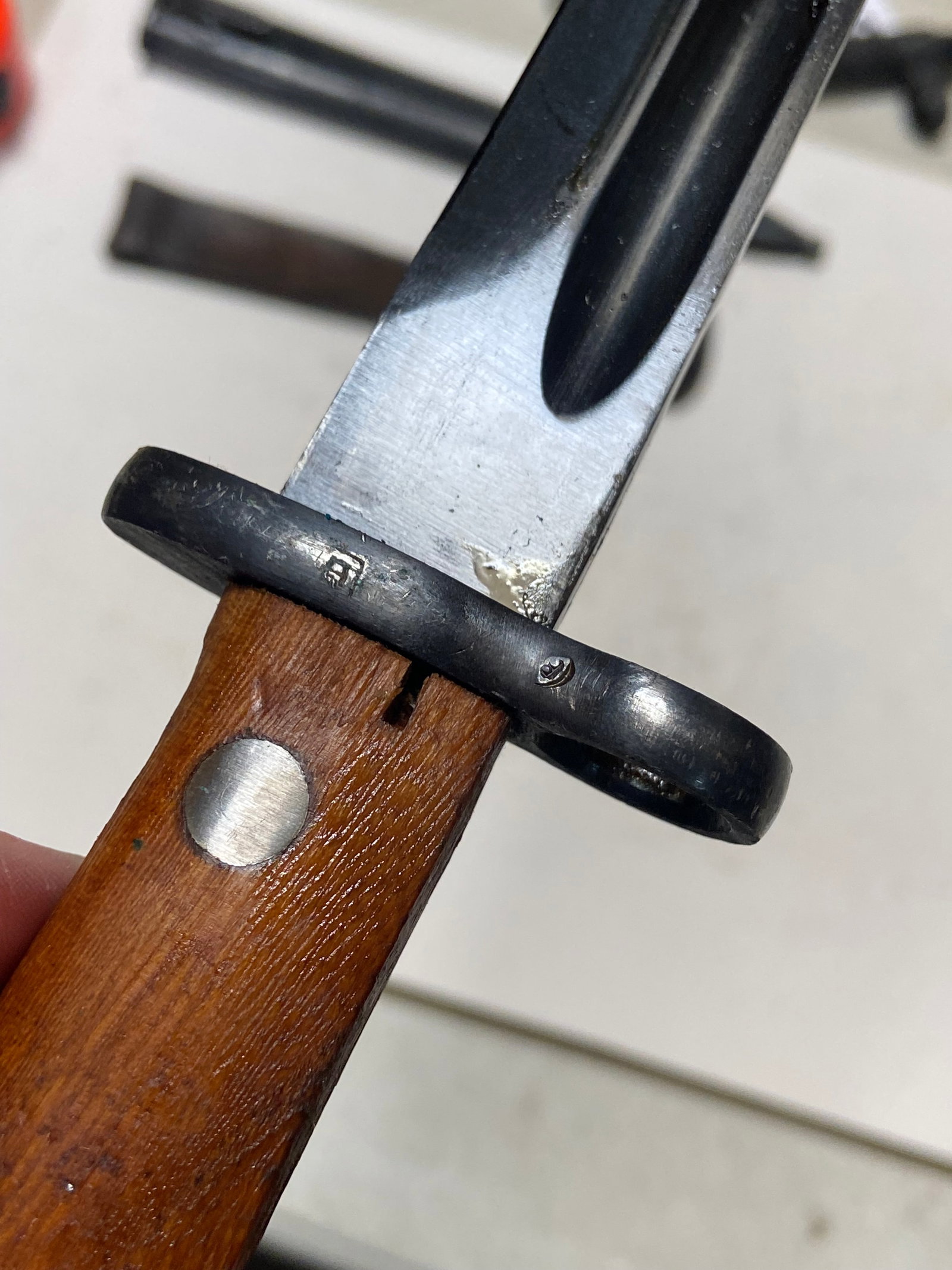 Excellent Mauser M48 Bayonet with Scabbard and Frog - 7