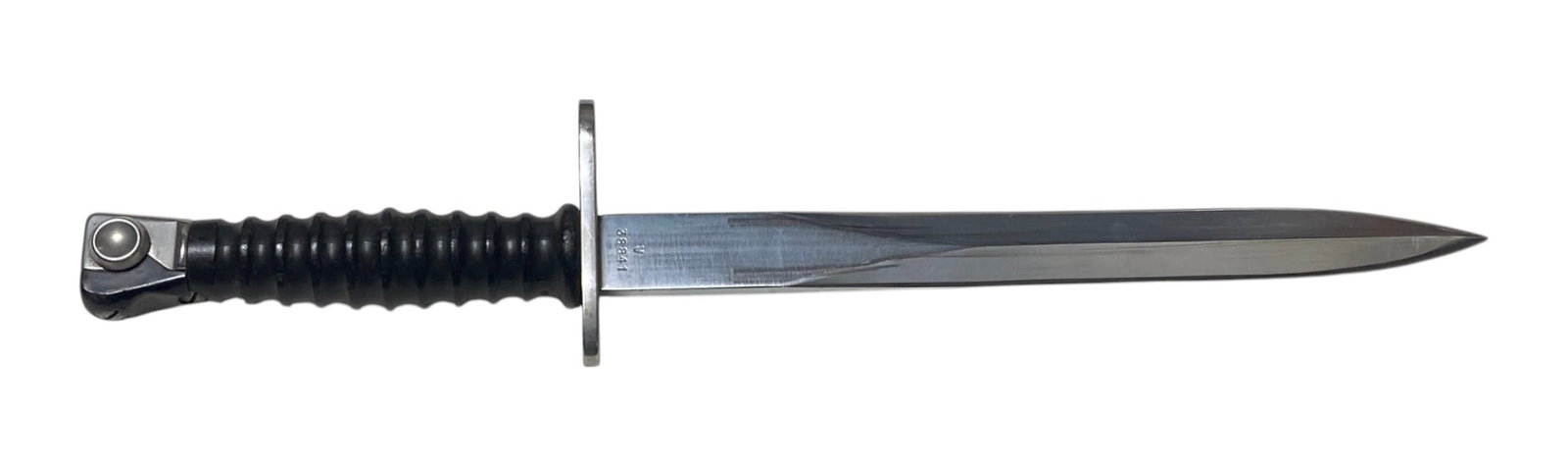 Excellent Swiss SIG Model 1957 (STG-57) Bayonet with Scabbard and Frog - 3