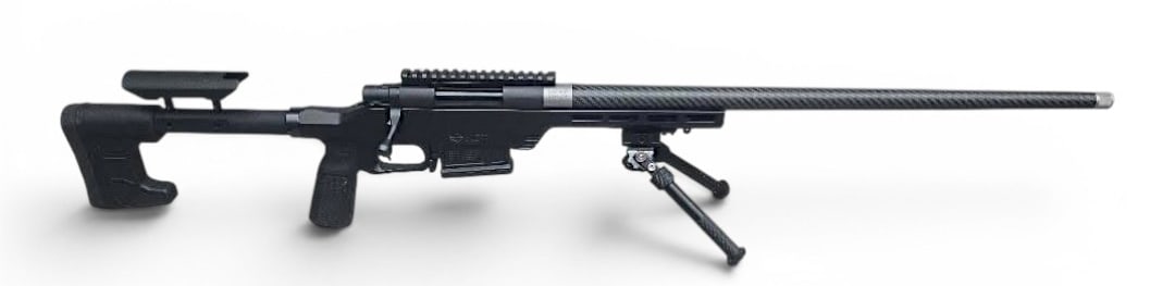 Excellent HOWA 1500 6.5 CM 24” Carbon Fiber Barrel & MDT LSS Chassis Bolt Rifle w/ Bipod: S#: B649028 | 24” Carbon Fiber Wrapped Barreled Action on a MDT LSS Gen 2 Chassis. Fitted with a nice & solid bipod | This rifle checks almost every box when it comes to a long range hunter or