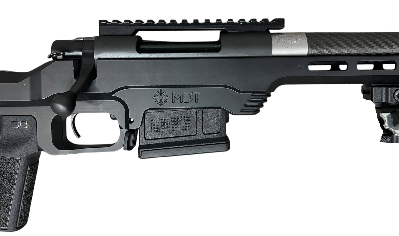 Excellent HOWA 1500 6.5 CM 24” Carbon Fiber Barrel & MDT LSS Chassis Bolt Rifle w/ Bipod - 5