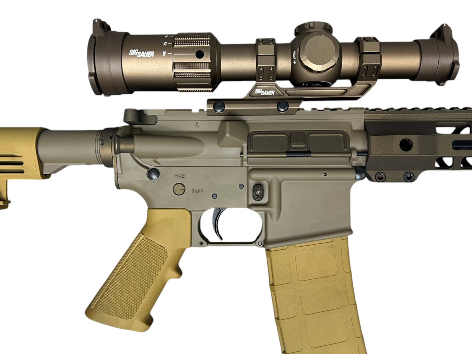 Excellent PSA PA-15 (Hk MR223 Clone) 5.56mm AR-15 Semi-Automatic 16” Rifle w/ SIG TANGO Scope - 5