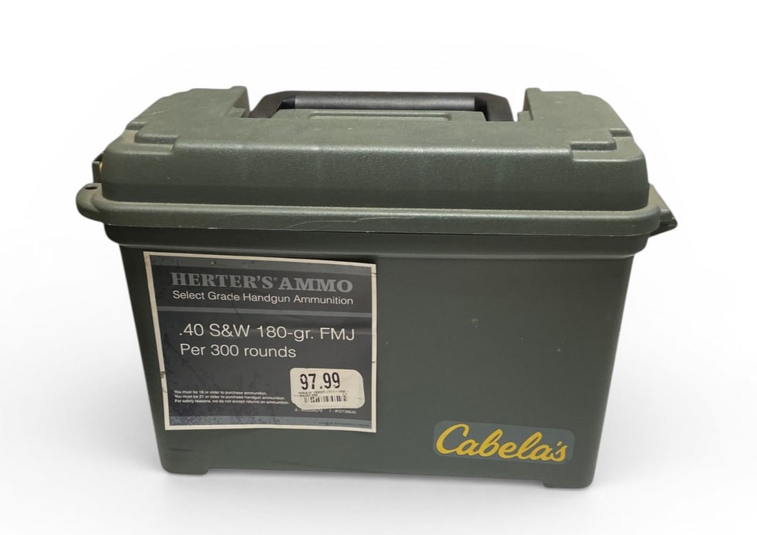 Oversized Cabela’s Ammunition Plastic Ammo Storage Can: See Photo(s)