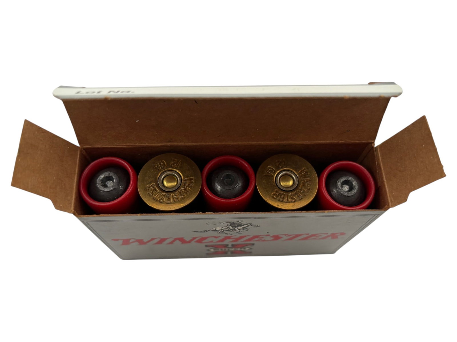 15rds. Of 12 GA. 2-3/4" 1oz. Winchester Rifled Slug HP Shotgun Ammunition - 2