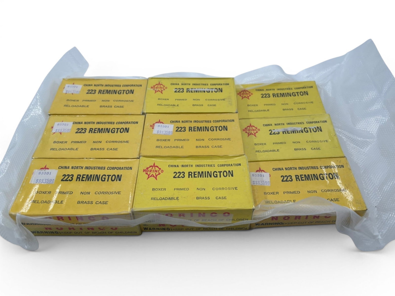 300rds. Of Chinese Norinco .223 REM. Ammunition: See photos