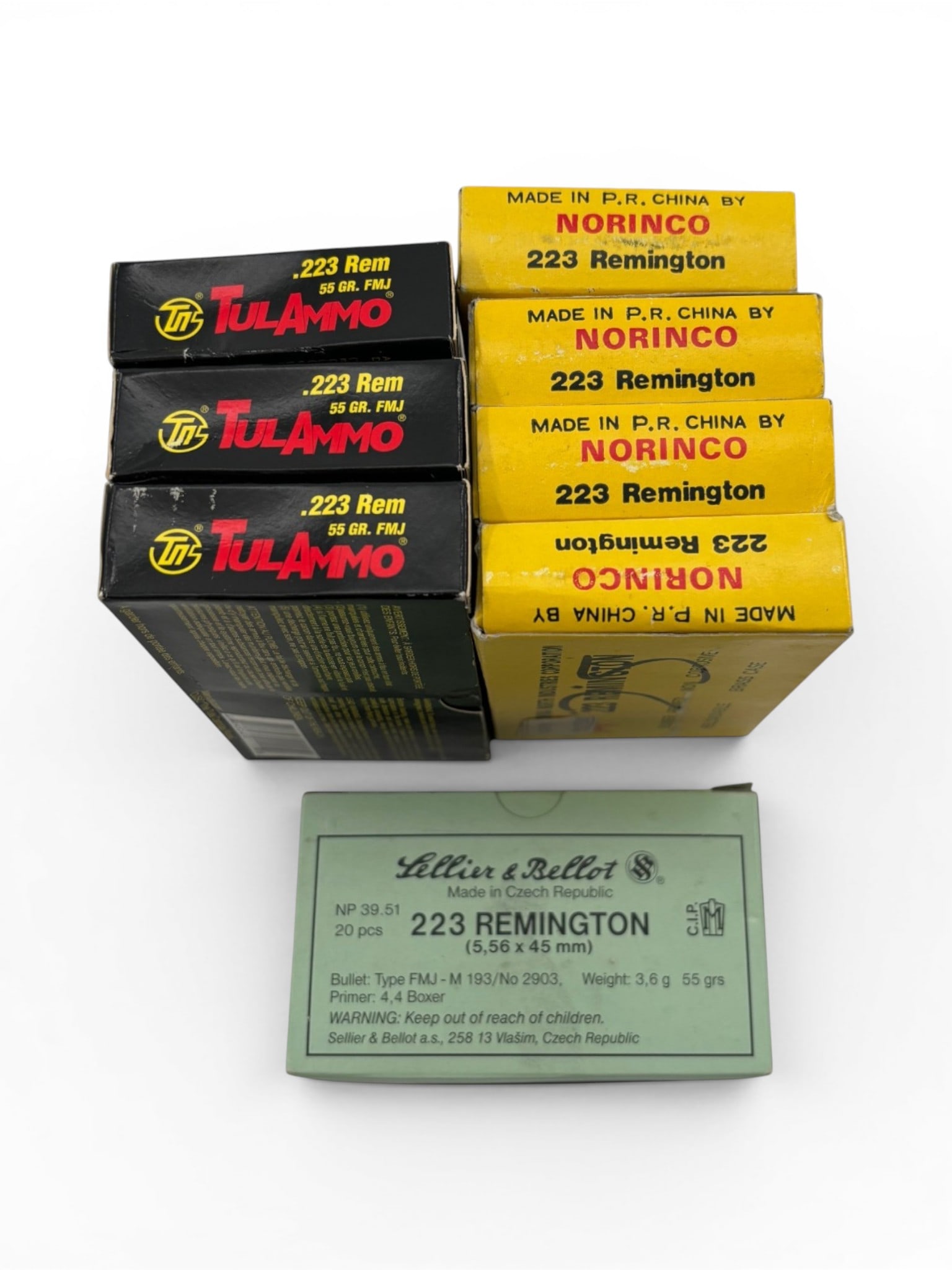 160rds. Of Various .223 REM. Ammunition (1 of 4)