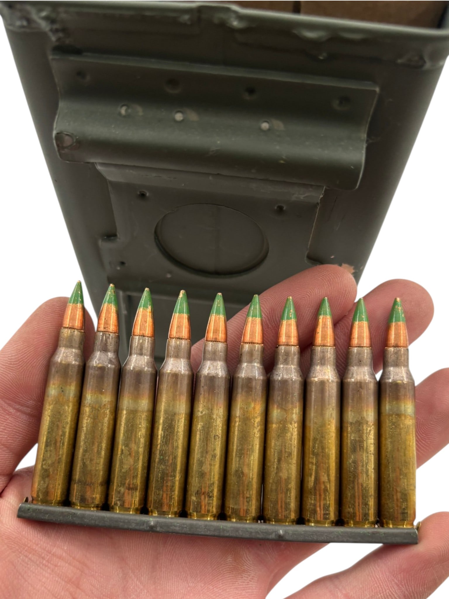 15.7 Lbs. of Federal 5.56 62gr. Specialty Ammunition on Stripper Clips in Ammo Can - 2