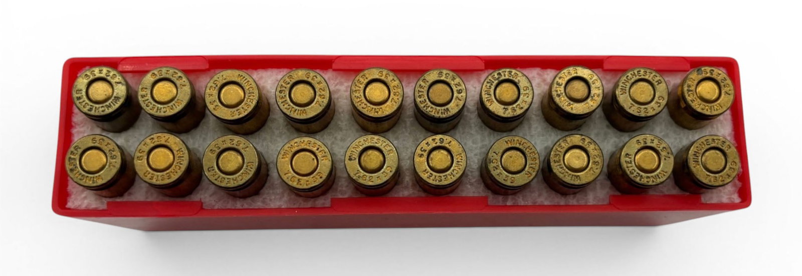 20rds. Of Winchester 7.62x39 123gr. Pointed SP Ammunition - 3