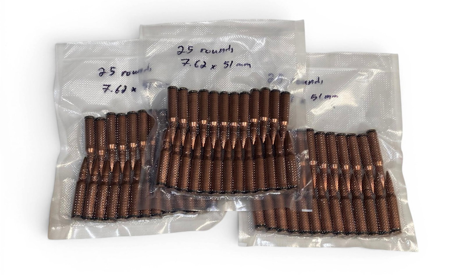 75rds. Of 7.62x51 NATO FMJ Ammunition: See photos