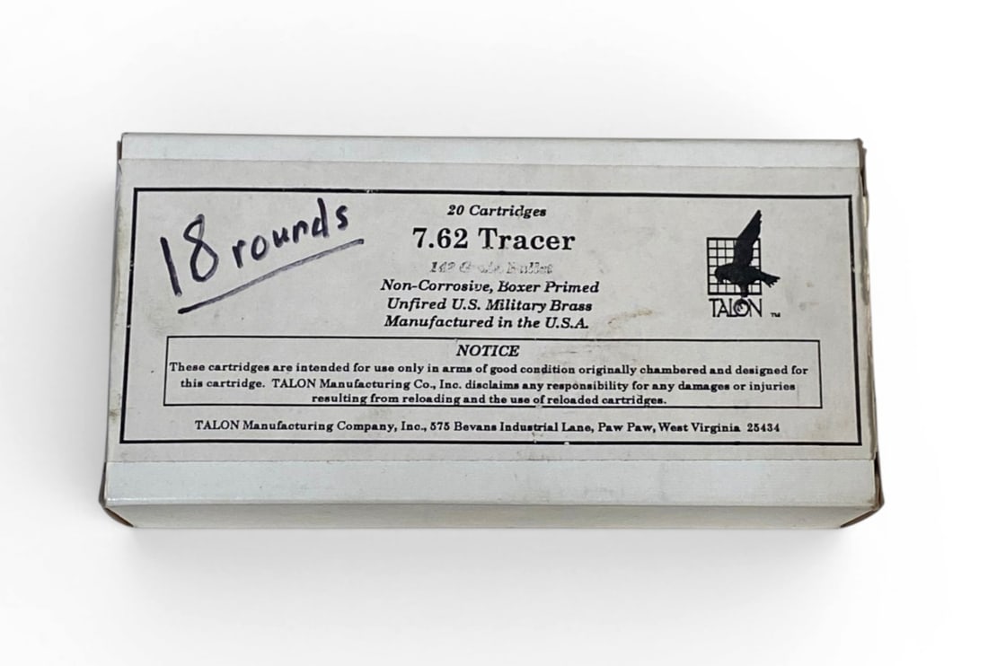 18rds. Of 7.62x51 NATO Specialty Ammunition: See photos