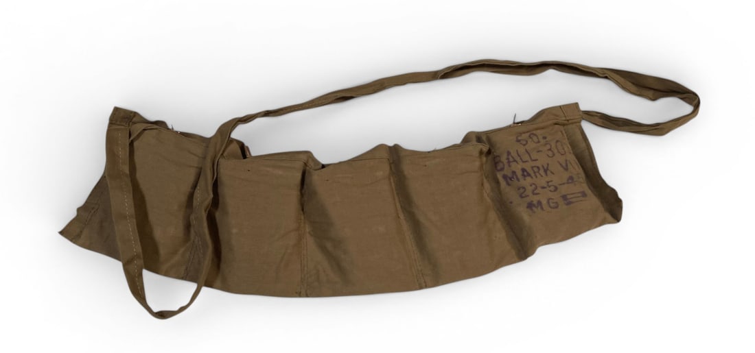 Full 50rd. Bandolier of .303 BRITISH MK VII Ammunition on Stripper Clips: See photos