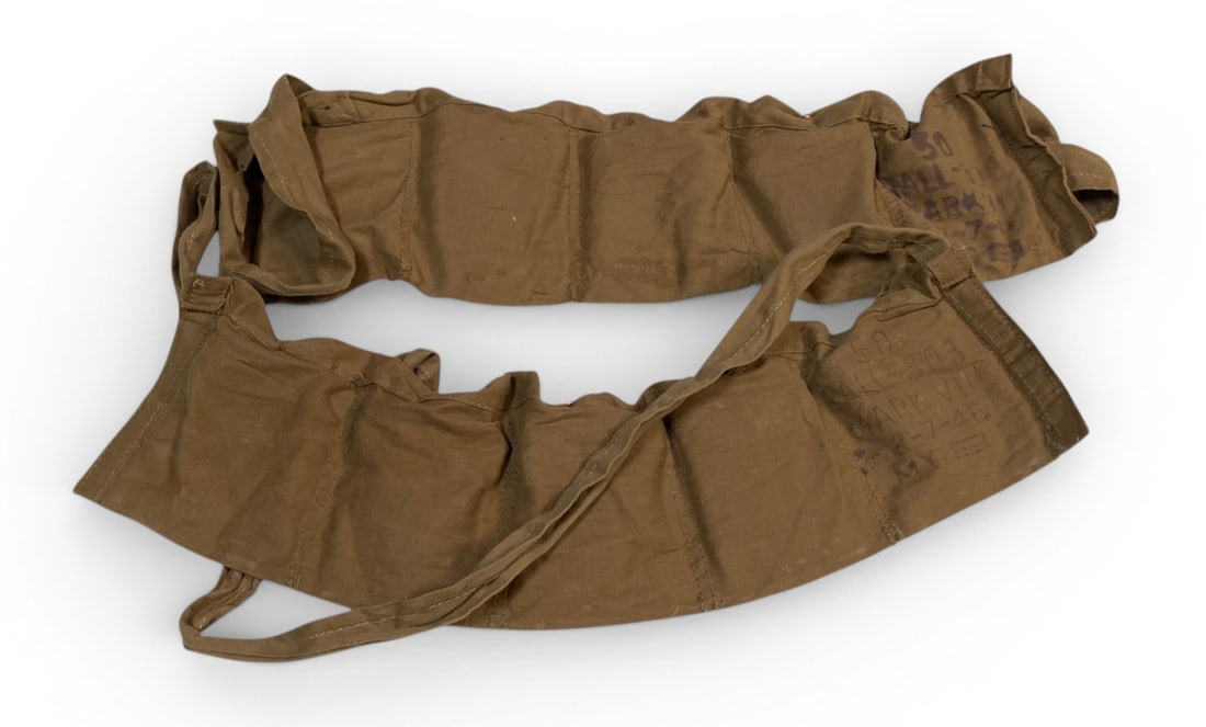 (2) 25rd. Bandoliers of .303 British MK VII Ammunition on Stripper Clips: See photos