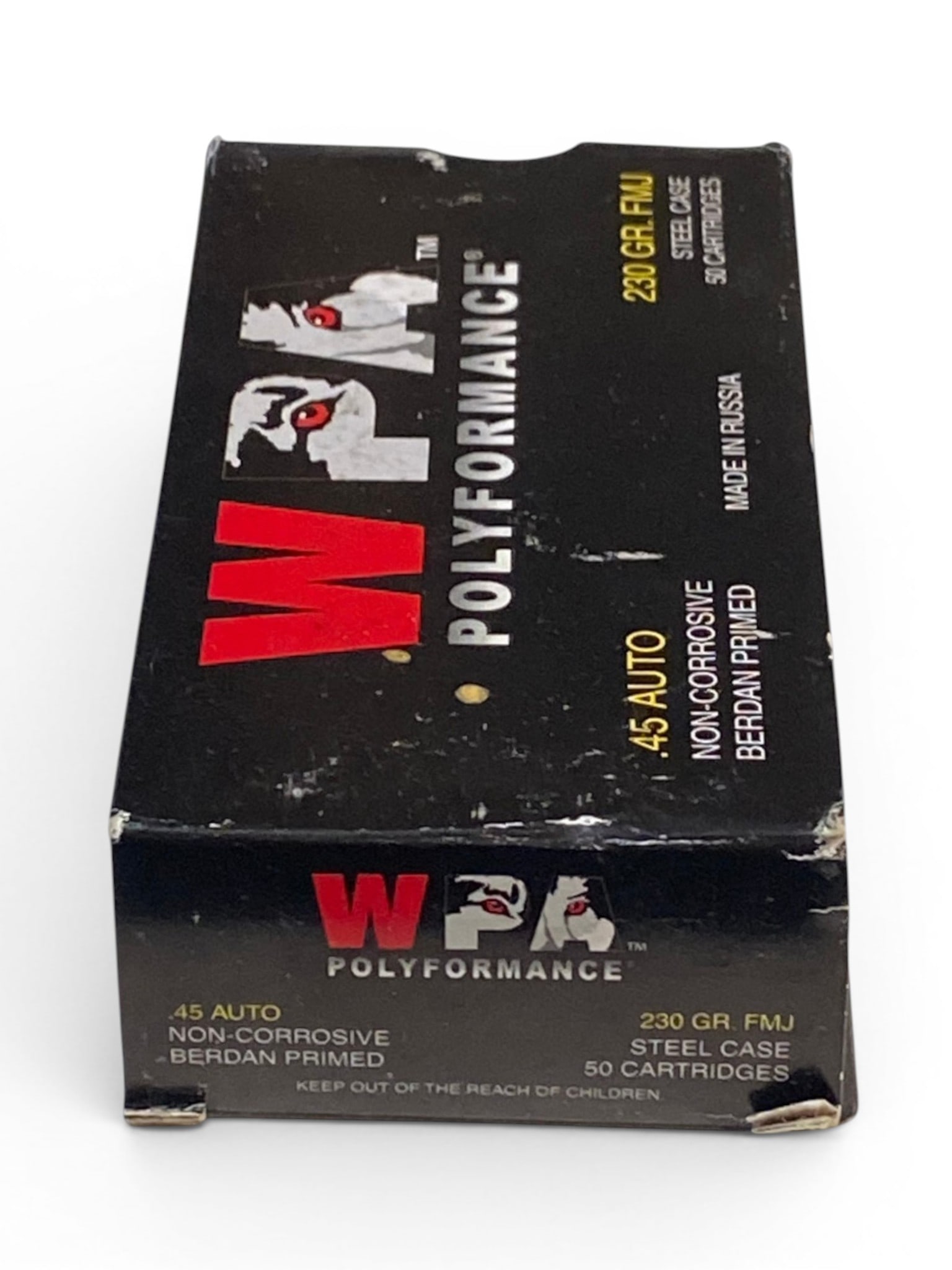 50rds. Of .45 ACP 230gr. FMJ Wolf Ammunition: See photos