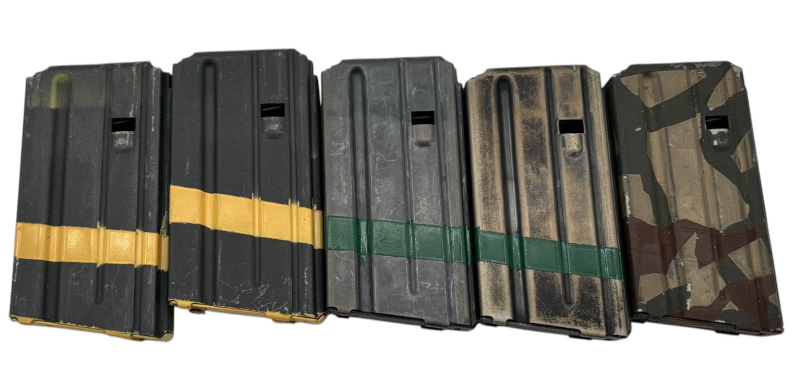 (5) Colt AR-15 5.56 20rd Aluminum PRE-BAN Magazines: See photos