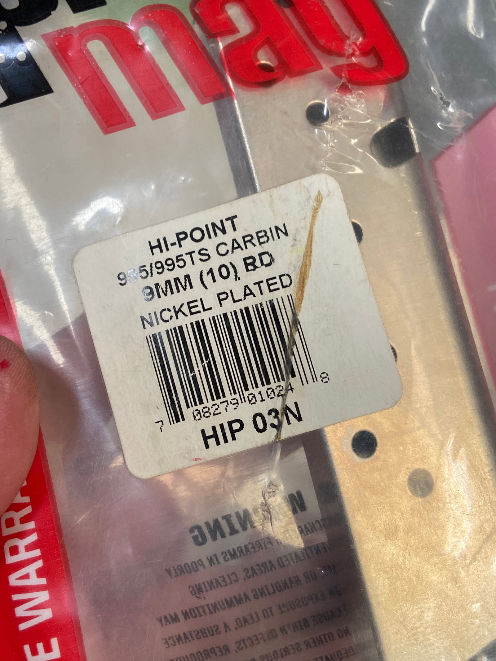 Lot of (5) Hi-Point Pistol Magazines - 3