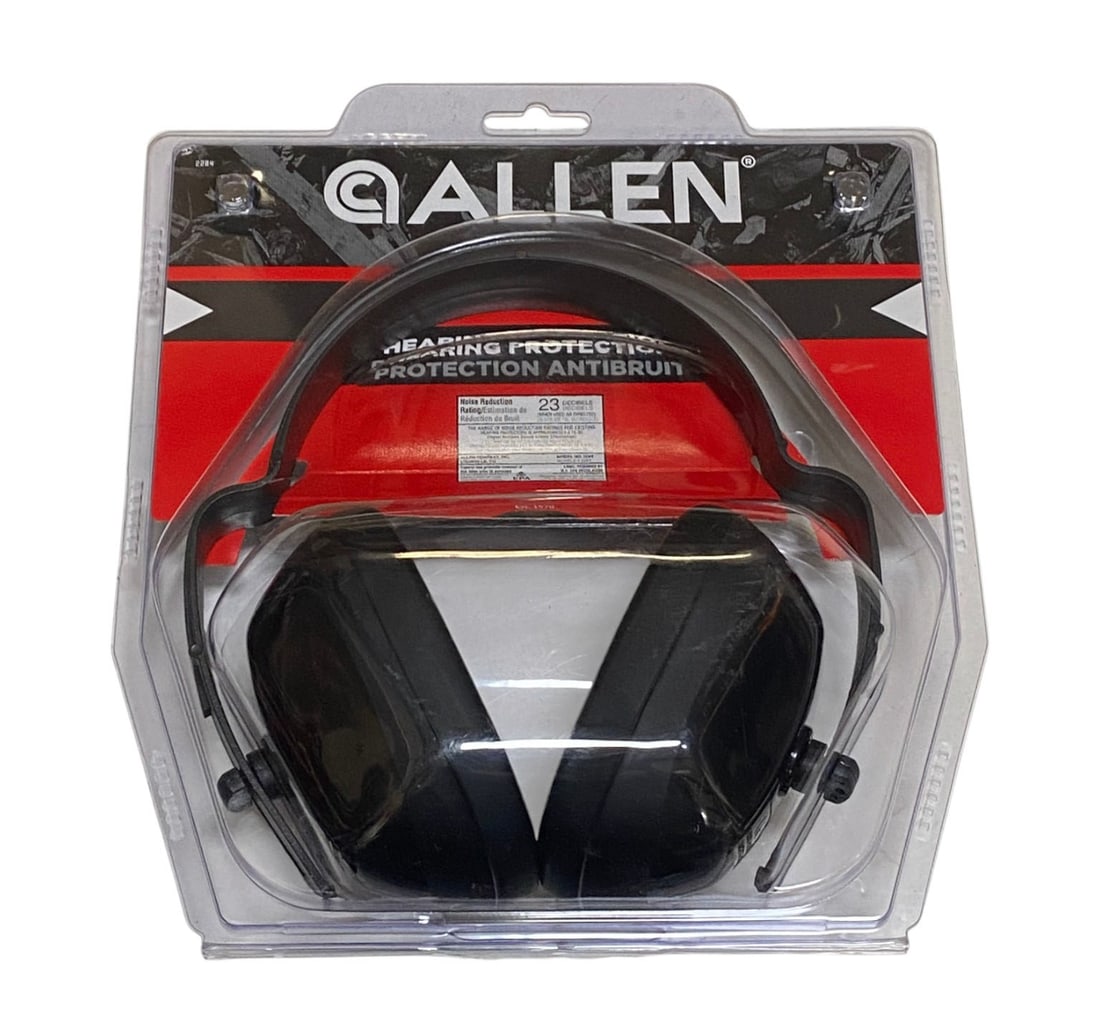 NIB Allen Hearing Protection Padded Muffs: 23 decibel noise reduction