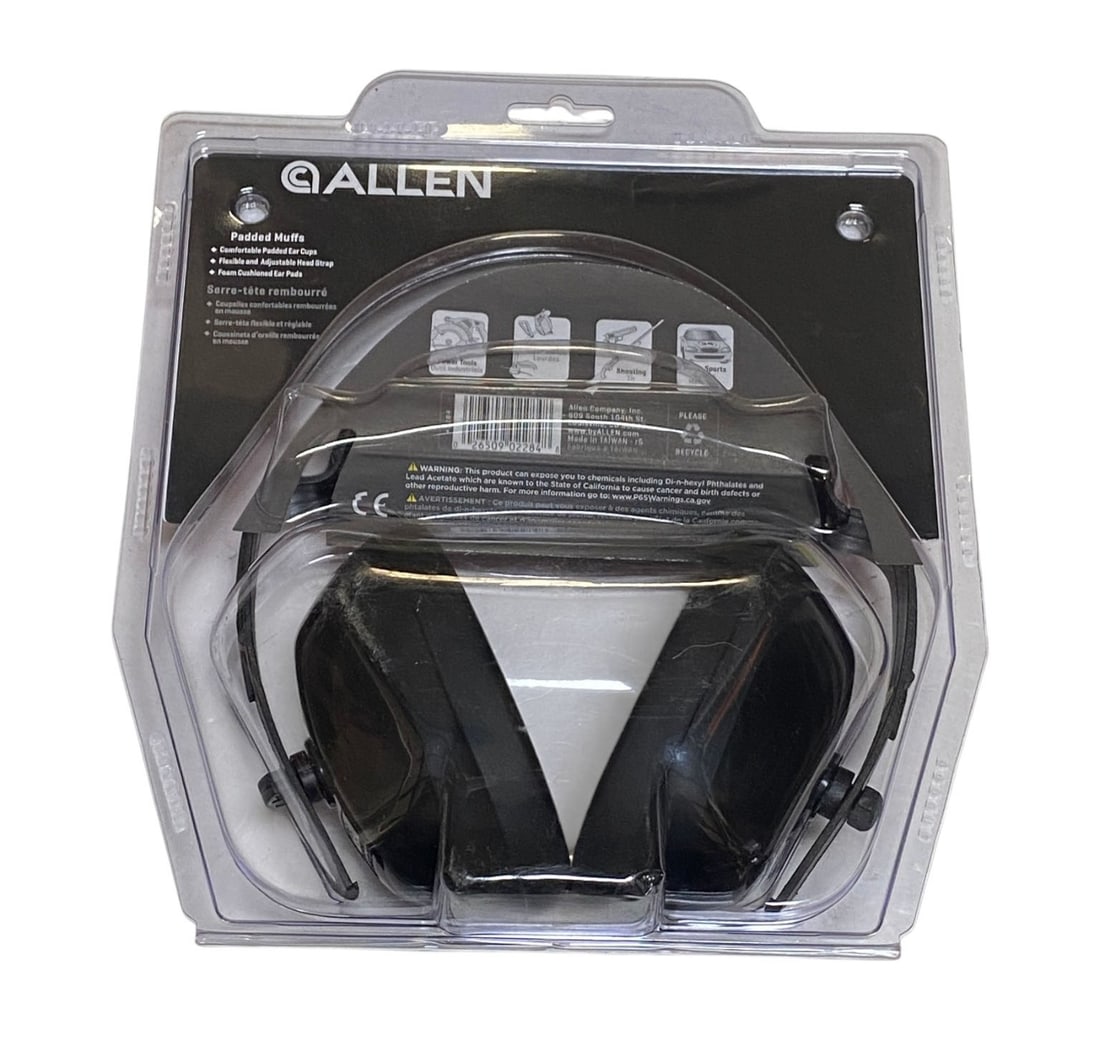 NIB Allen Hearing Protection Padded Muffs - 2