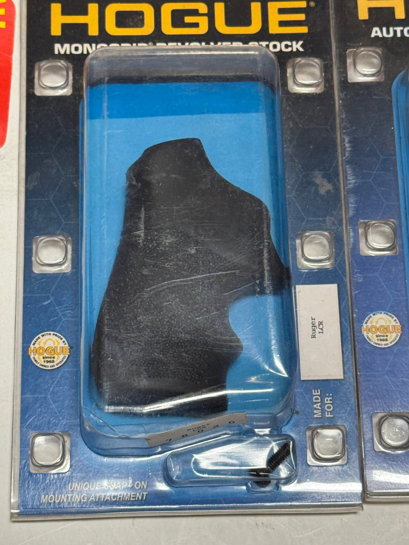 (3) NIB Hogue Automatic Pistol Stocks and (1) NIB Pachmayr Signature Model Handgun Grips - 3