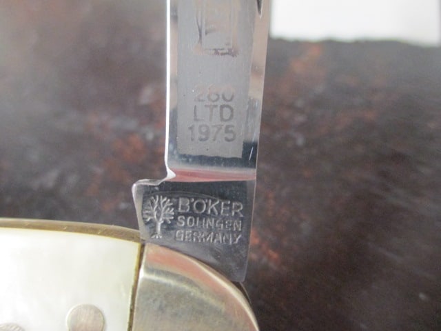 Boker Tree Brand "The Sternwheeler" Limited Edition Collector's Item in Original Box - 6