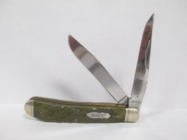 Marbles Quality Knives 2 Folding Blade Knife with Padded Zipper Case - 2