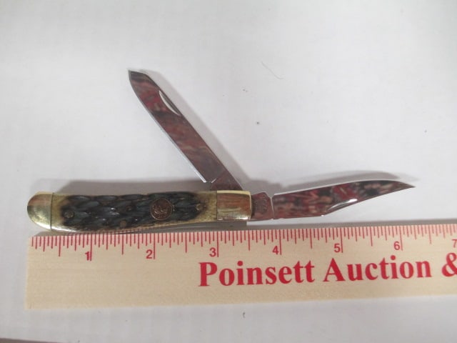 Hen & Rooster 2 Folding Blade Knife in Original Box - 5