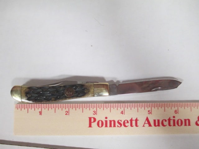 Hen & Rooster 2 Folding Blade Knife in Original Box - 6