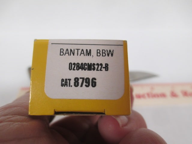 2020 Buck Knives #8796 Bantam Thumb Stud Folding Blade Knife in Original Box - 6