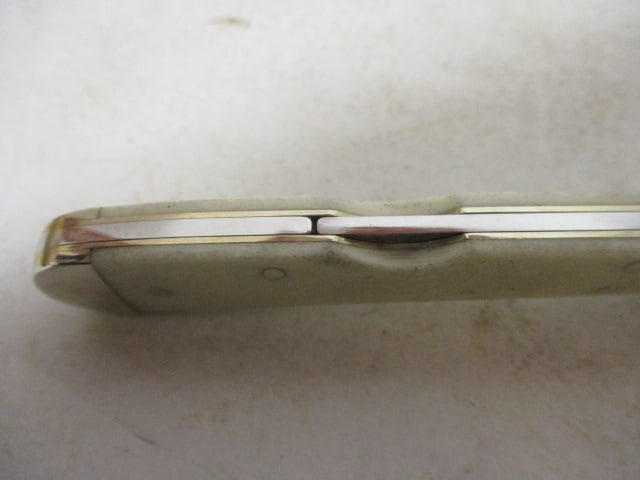 2022 Case "Harley Davidson" Natural Bone Smooth Mini Copper Lock in Original Box - 4