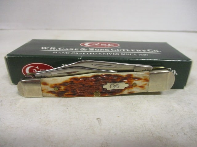 2008 Case Bone Style 6383 Whittller Knife in Original Box: .