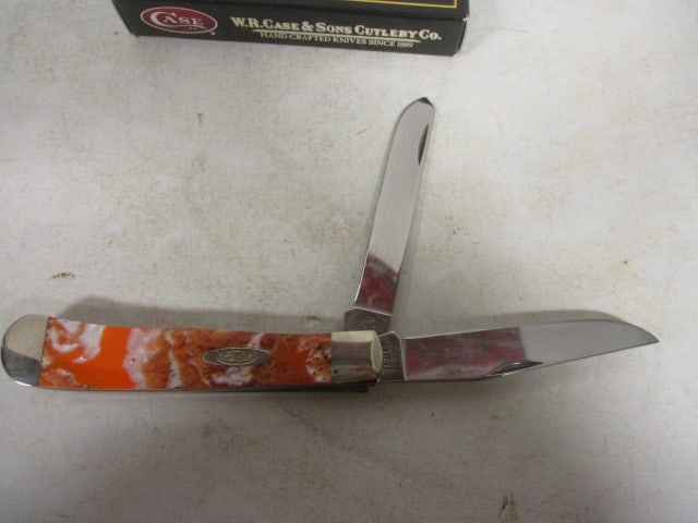 2022 Case Imitation Mother of Pearl Trapper in Original Box - 4