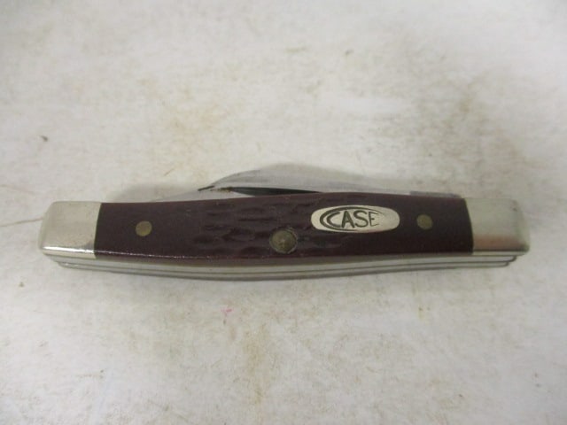 2002 Case Smooth Jigged Synthetic Small Stockman Knife in Original Box: .