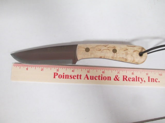 Joker Hand Crafted Sporting Cutlery by J. Sabater "Montanero S" Cork Handle Knife in Original Box - 5