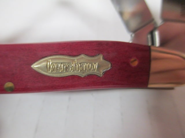 Kershaw "Brandywine-RB" 3 Blade Folding Knife in Original Box - 5