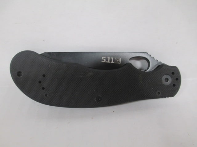 ABKT TAC Tactical Weapons Thumb Holde Folding Knife with Belt Clip in Original Box - 7