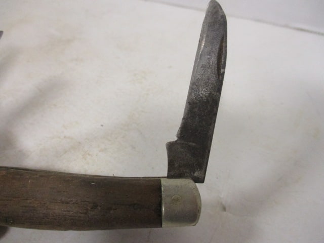 Two Old 3 Blade Pocket Knives - 3